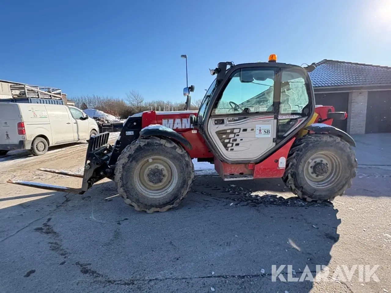 Billede 6 - Teleskoplæsser Manitou MT732 Easy