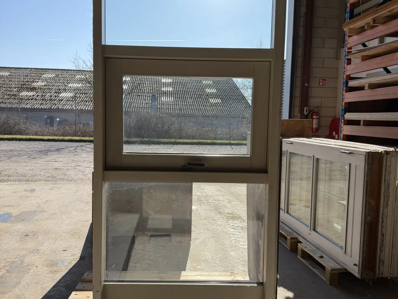 Billede 4 - Hvidt vinduesparti m. 1 vindue 