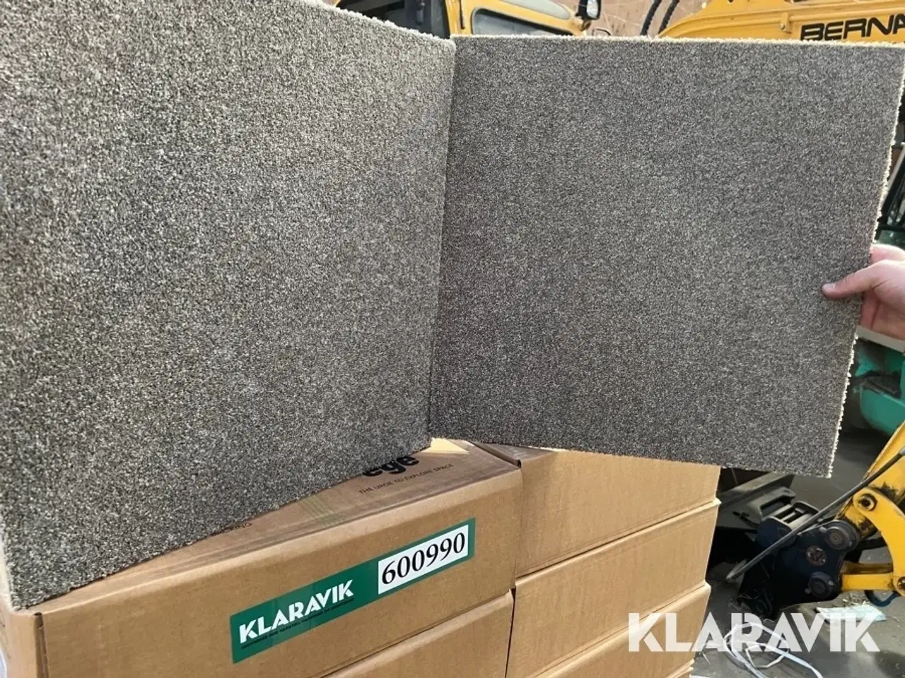 Billede 2 - Tæppefliser Ege 49,7 m2 Grå