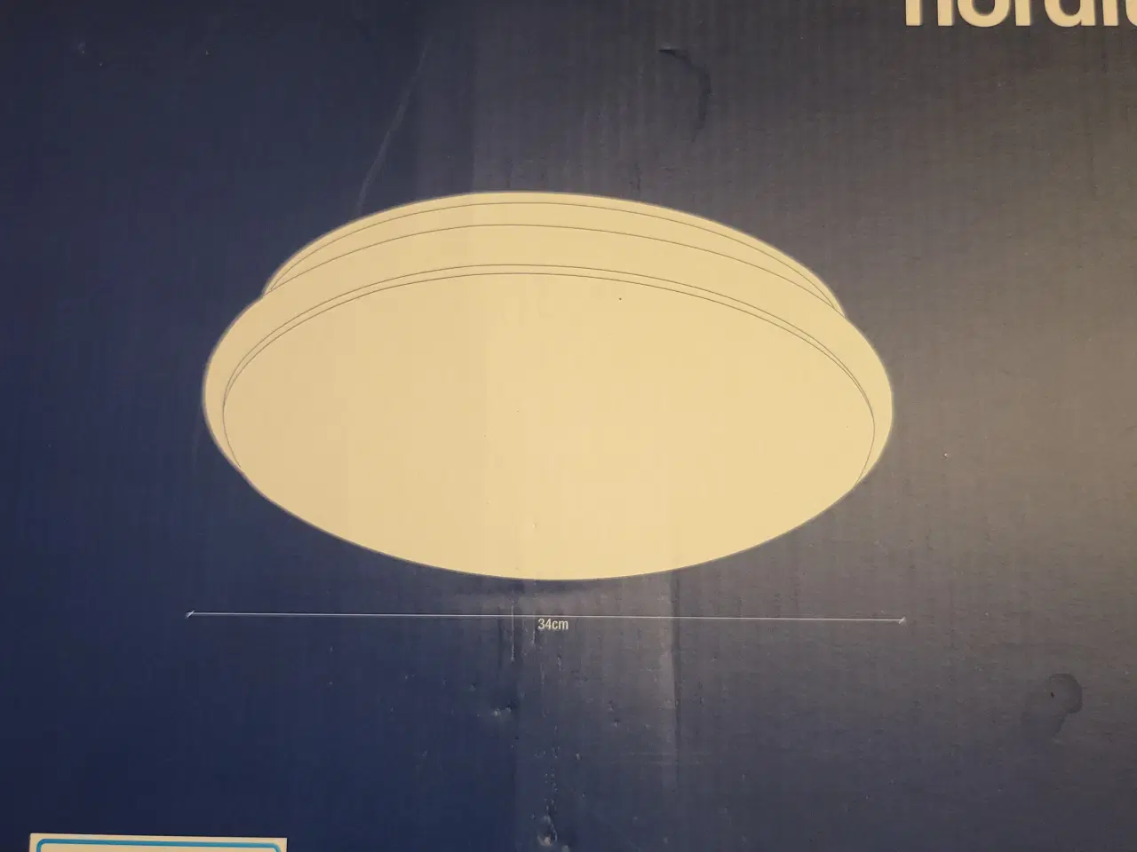 Billede 3 - Nordlux MELO 34 Loft LED Sensor, Hvid +