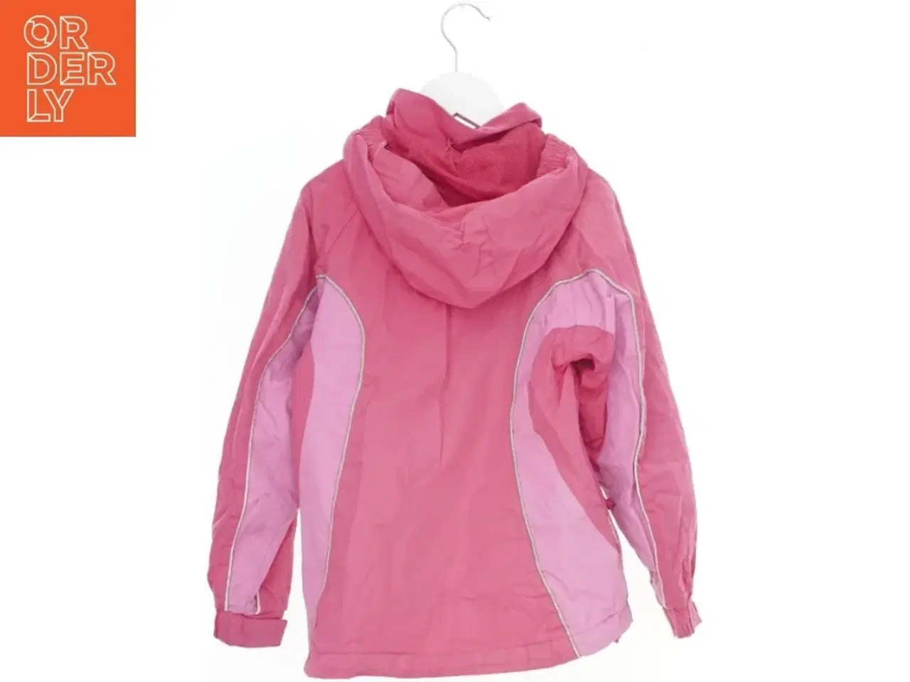 Billede 2 - Lyserød jakke til børn med hætte fra Mountain Life (str. 122)