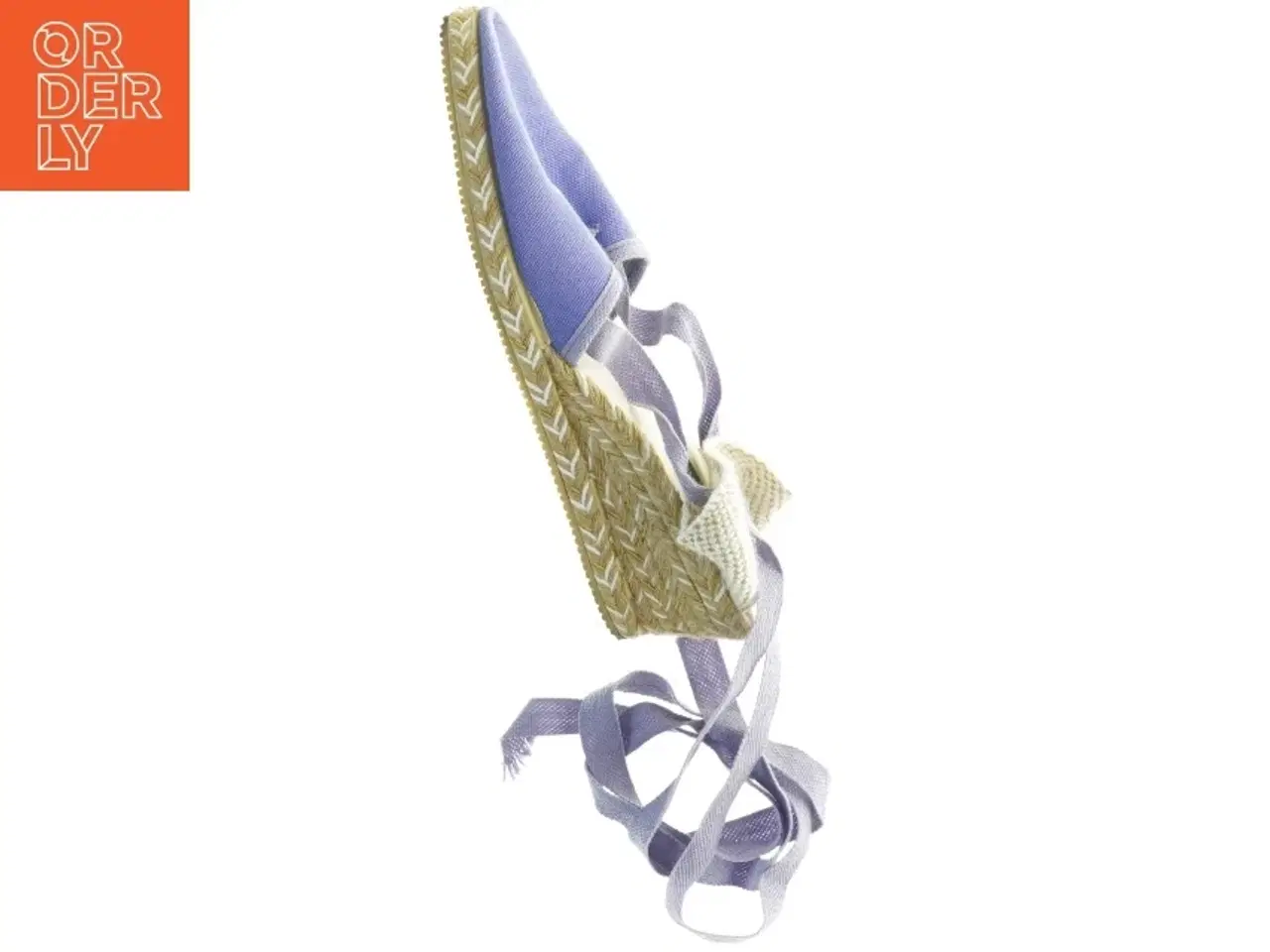 Billede 6 - Espadrillos til damer med snører (str. 37)