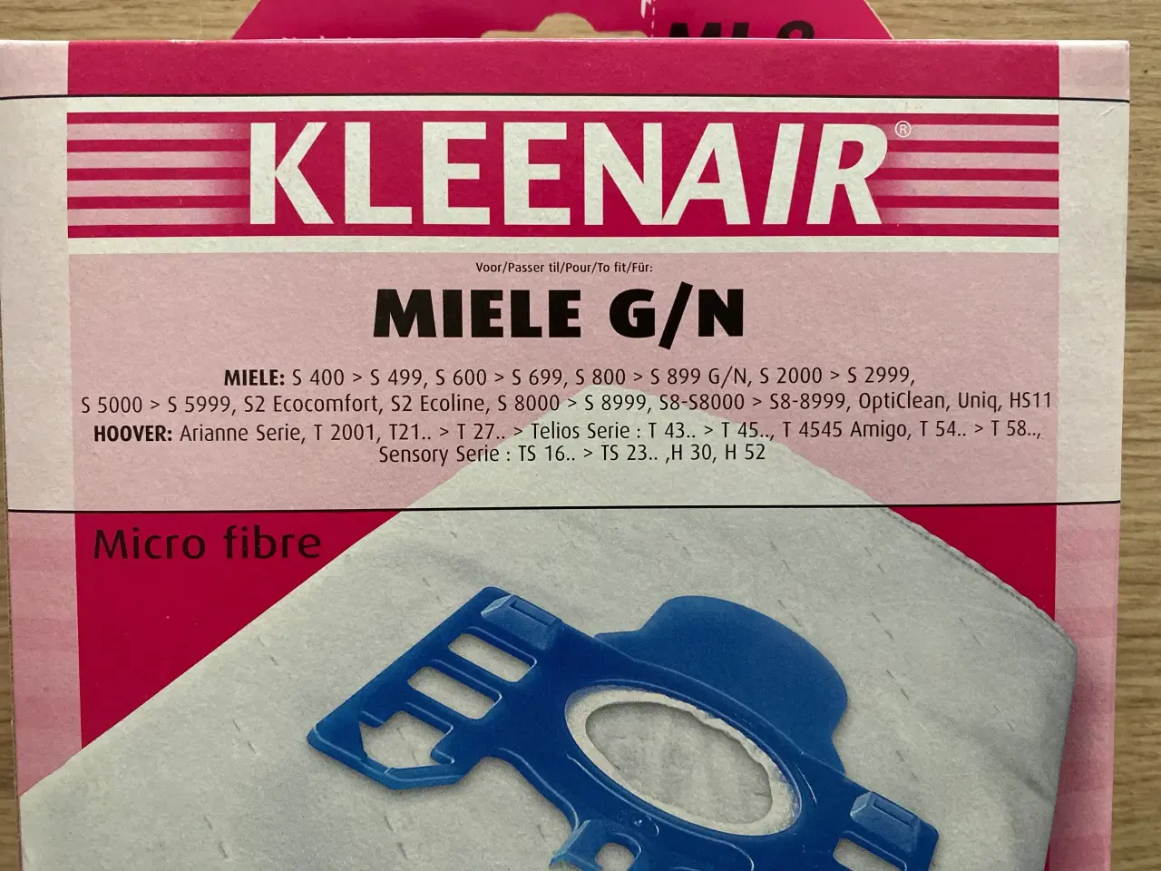 Billede 2 - Støvsugerposer, Kleenair, Mille G/N