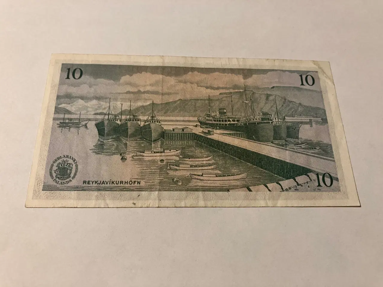 Billede 2 - 10 Kronur Iceland 1961
