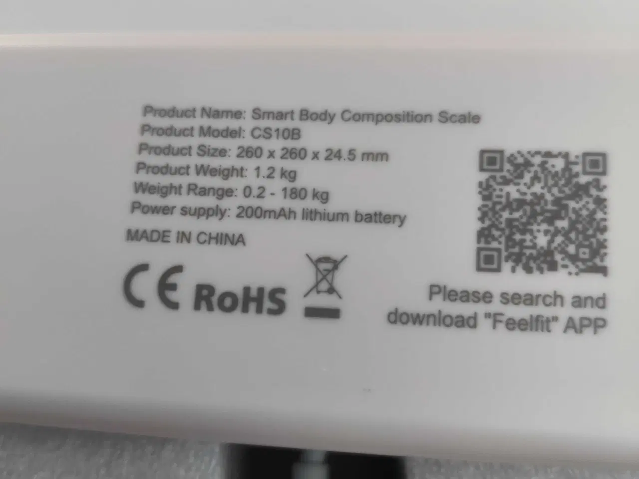 Billede 3 - Nordic badevægt med kropsanalyse, ny