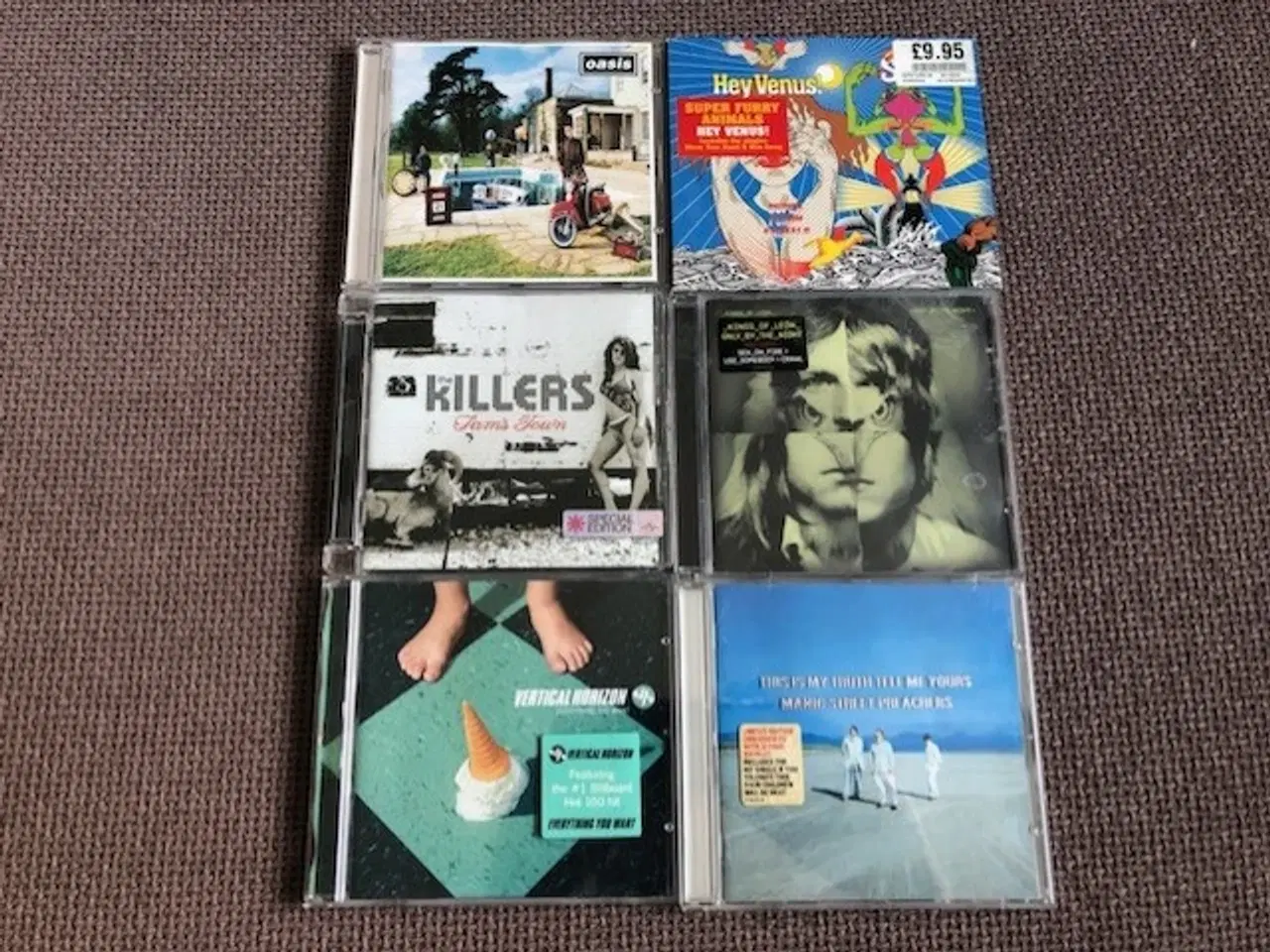 Billede 1 - CD samling med 6 rock plader