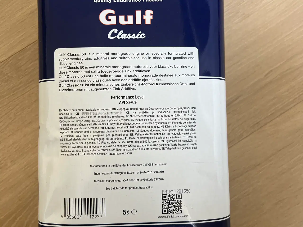 Billede 2 - Gulf 5l metalspande