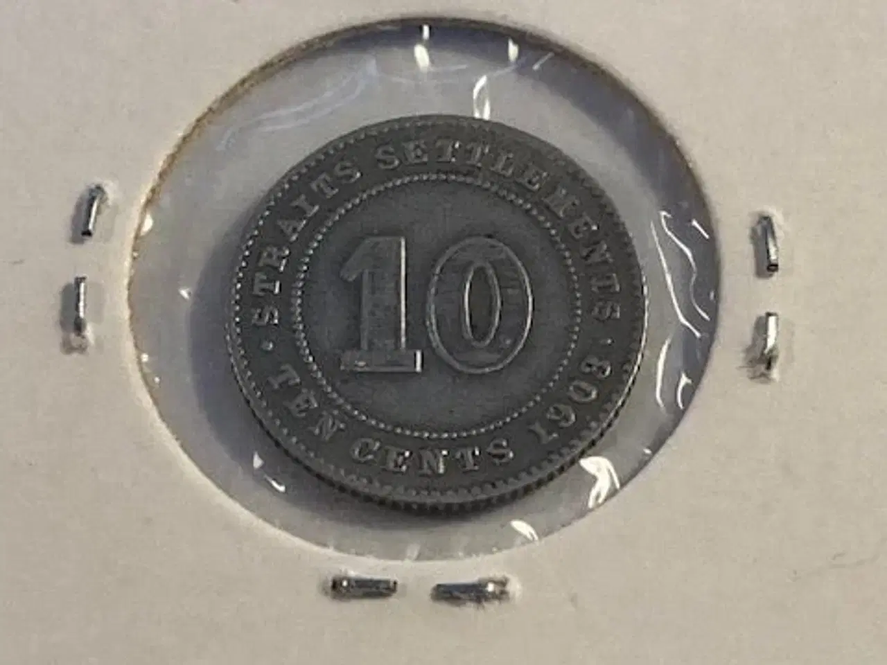Billede 1 - 10 cents 1903 Straits Settlements