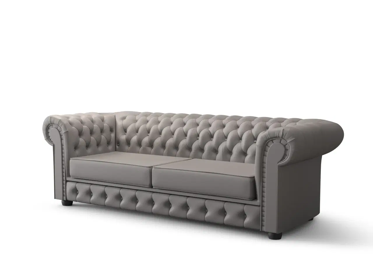 Billede 13 - MANCHESTER III 3-PERS. ÆGTE LÆDER SOFA 218 CM