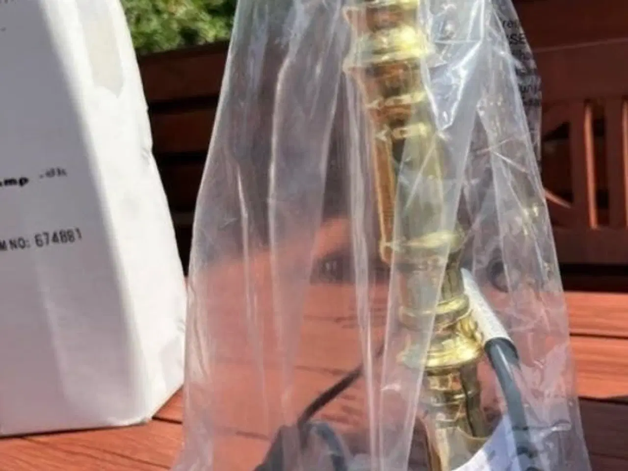 Billede 2 - Bordlampe - Alpe design, messing