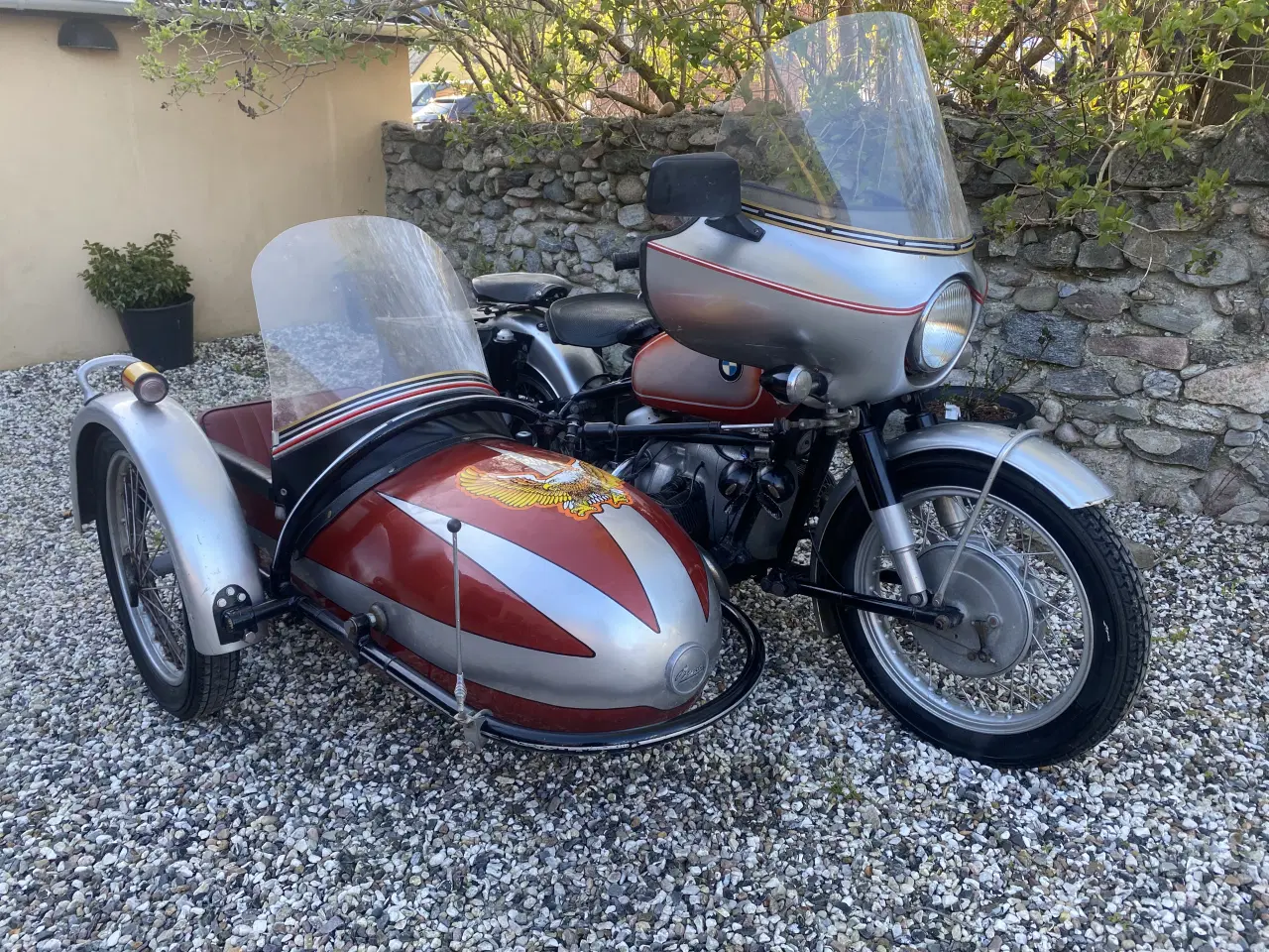 Billede 1 - BMW R60/2 1961 med sidevogn 