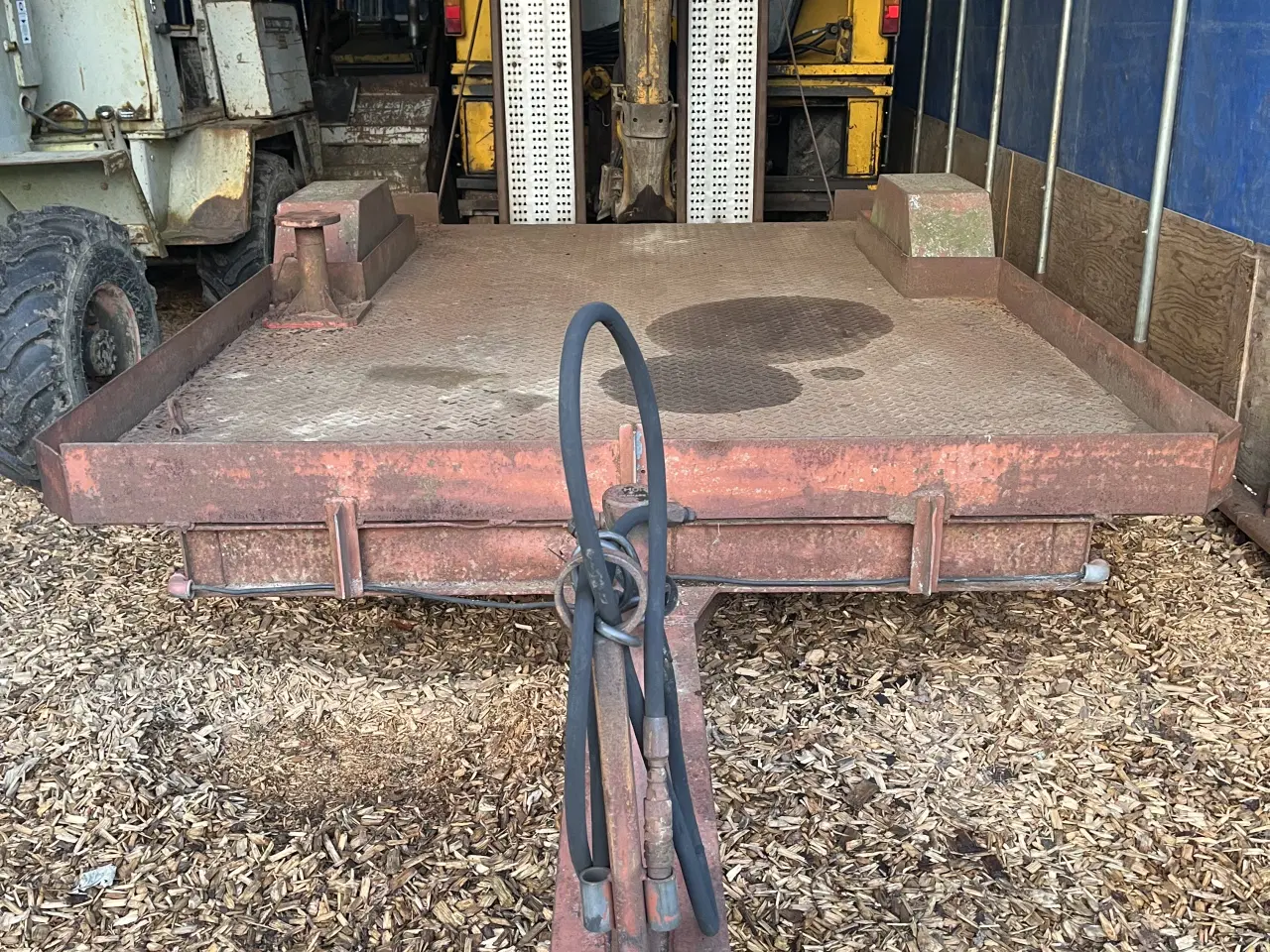 Billede 1 - Blokvogn m. Hydraulisk støtteben 