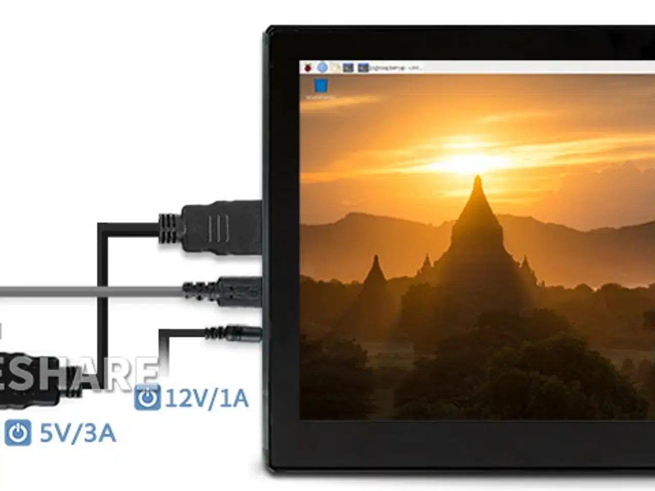 Billede 8 - Waveshare 13.3" HDMI Touch Display v2