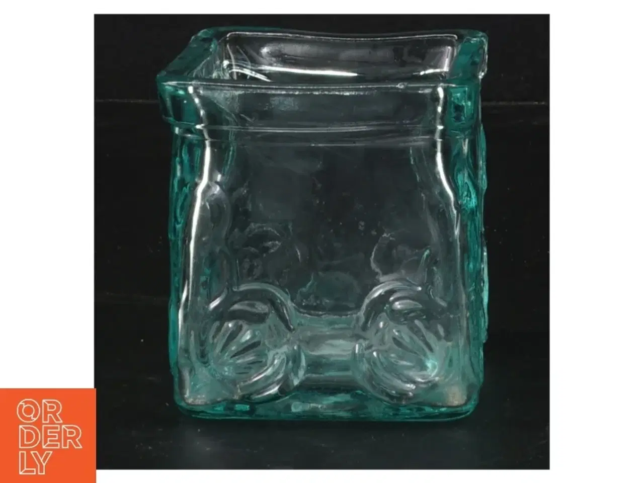 Billede 1 - Glas Vase (str. 8x7,5 cm)