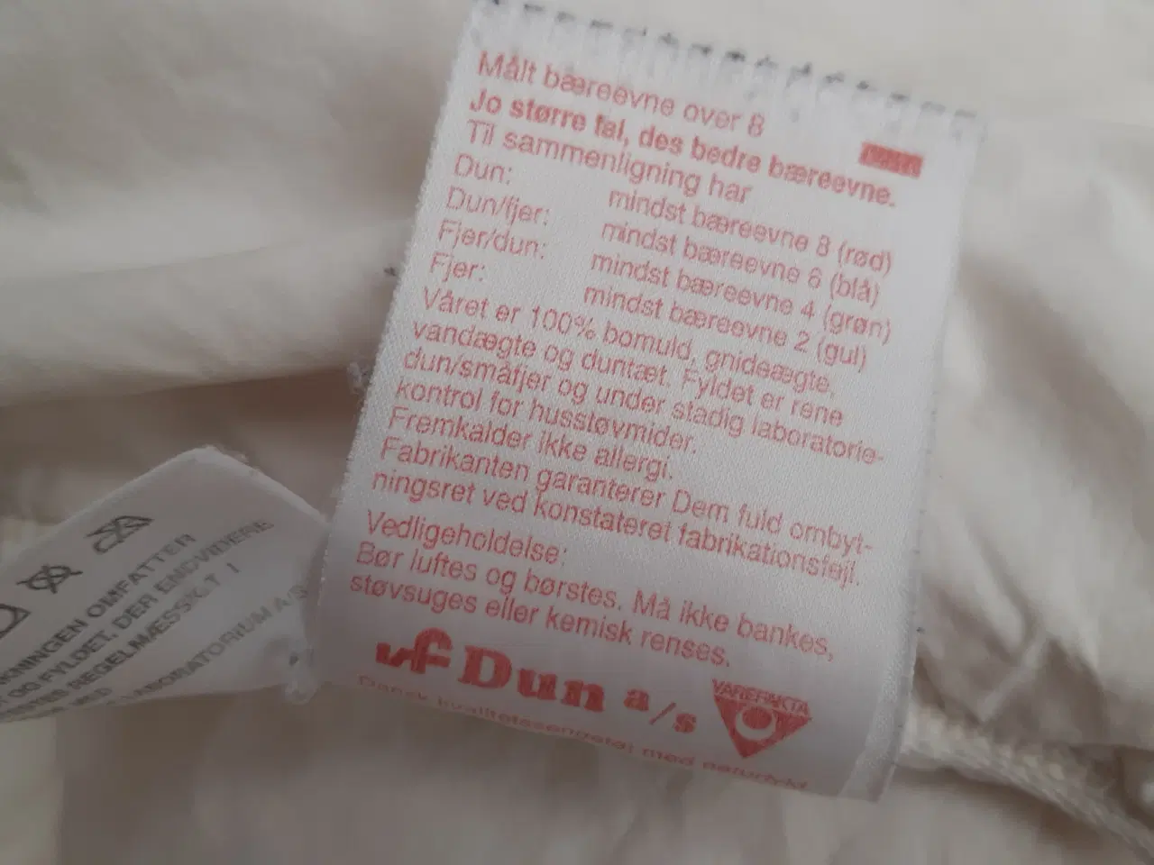 Billede 3 - JUNIOR dyne med GÅSEDUN - pude og sengetøj