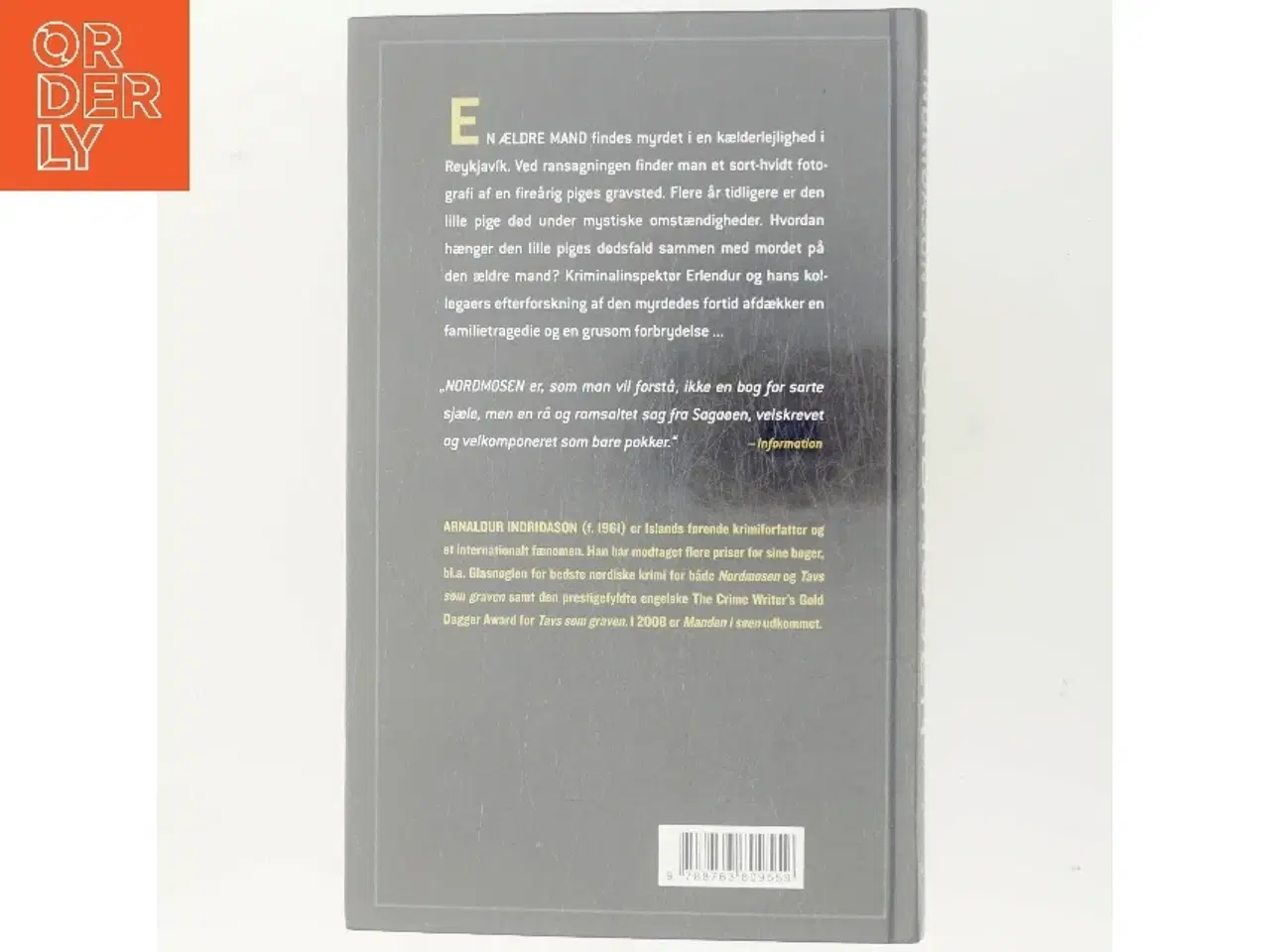 Billede 3 - Nordmosen : kriminalroman af Arnaldur Indriðason (Bog)
