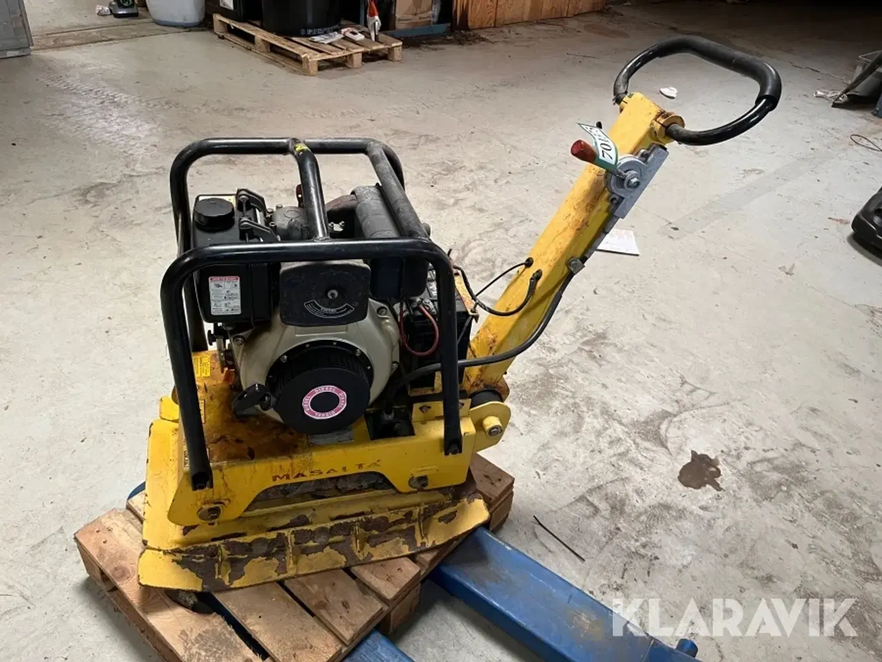 Billede 1 - Pladevibrator Masalta MS130-1