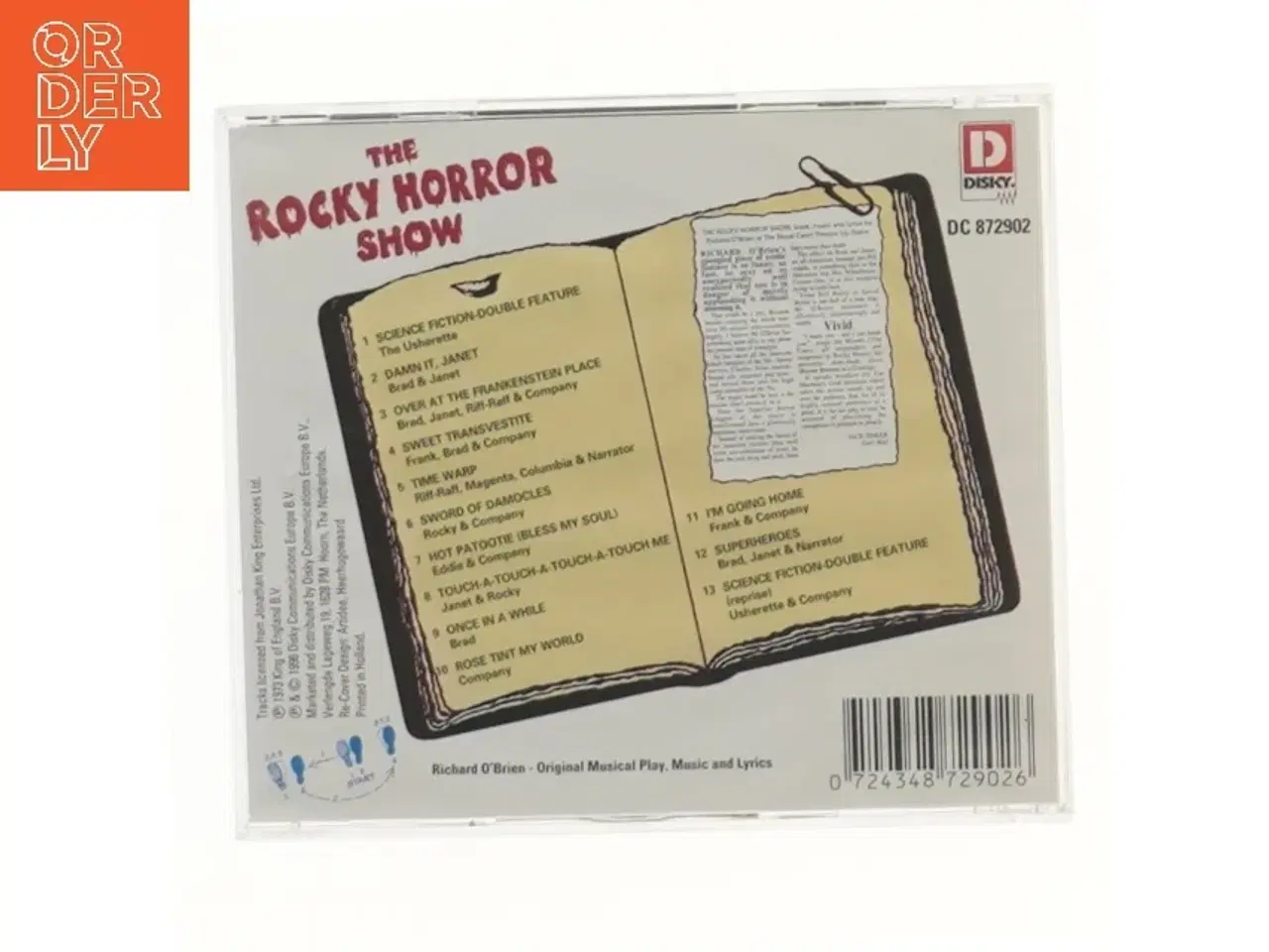 Billede 2 - The Rocky Horror Show CD