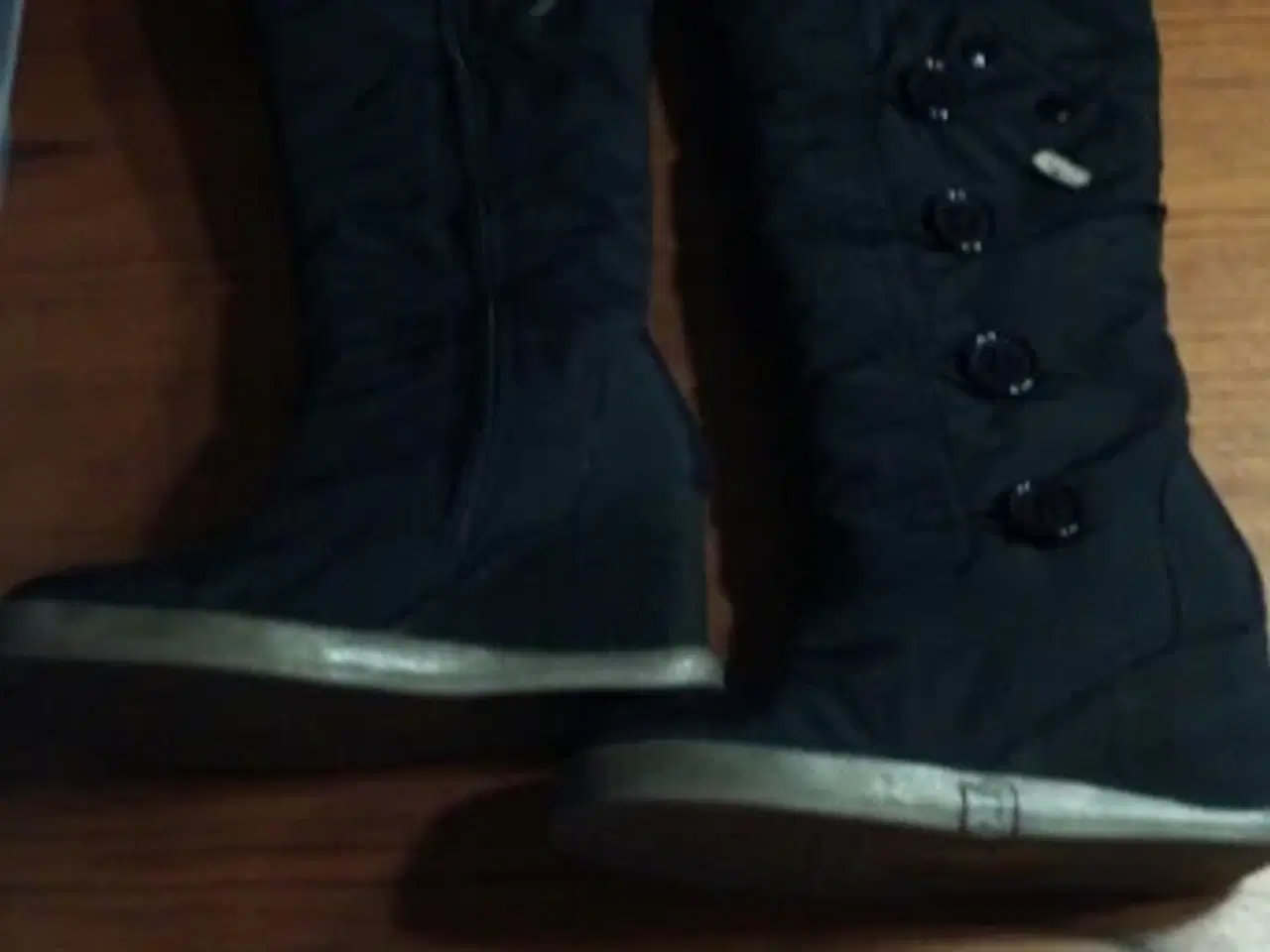 Billede 1 - Støvler, str. 36,5, Sugar, Sort,