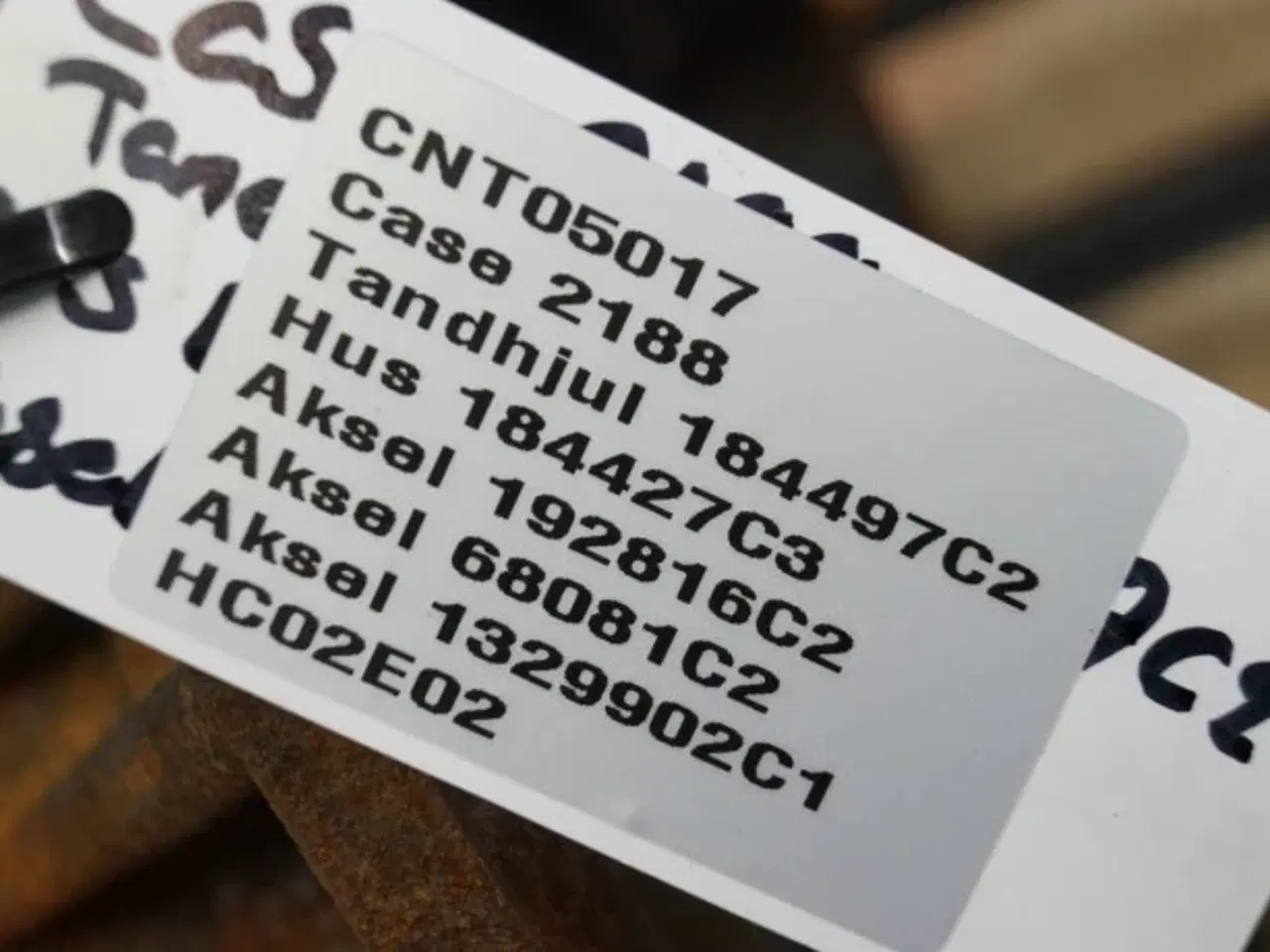 Billede 7 - Case 2188 Motorgear