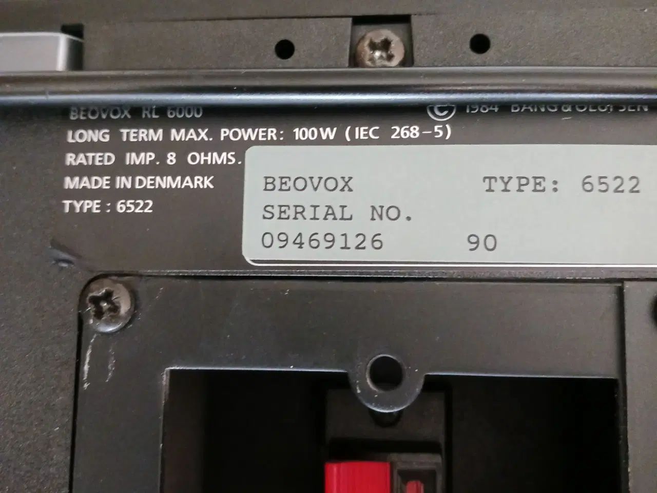 Billede 3 - Beovox RL 6000