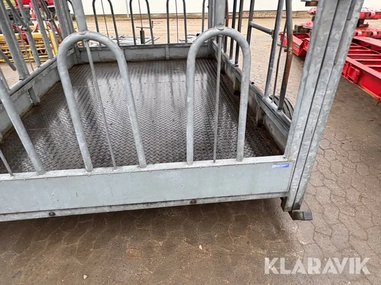 Billede 10 - Mobil foderhæk Jyfa inklusive ekstra sidefag og diverse