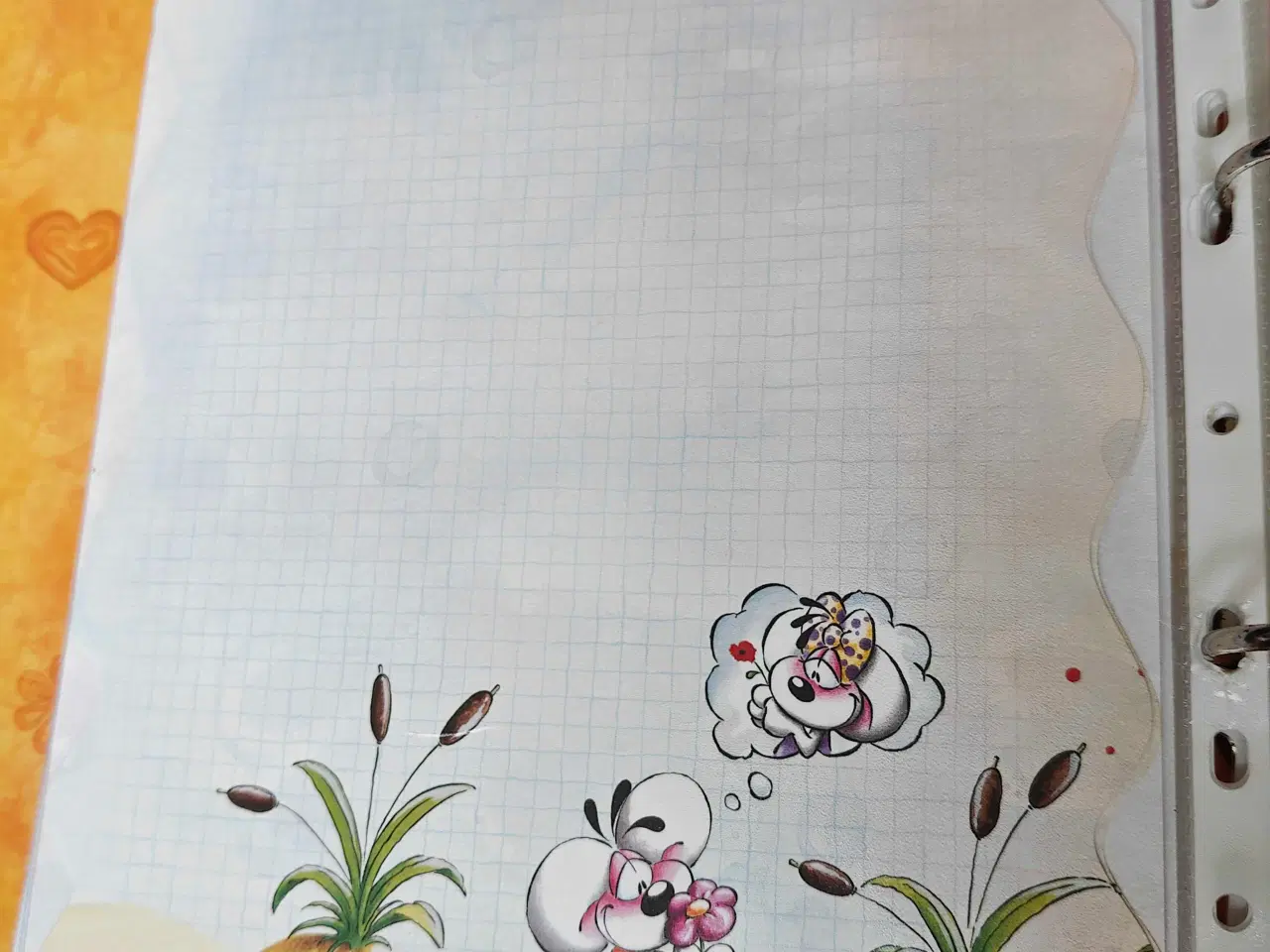 Billede 10 - Diddlepapir i mappe 