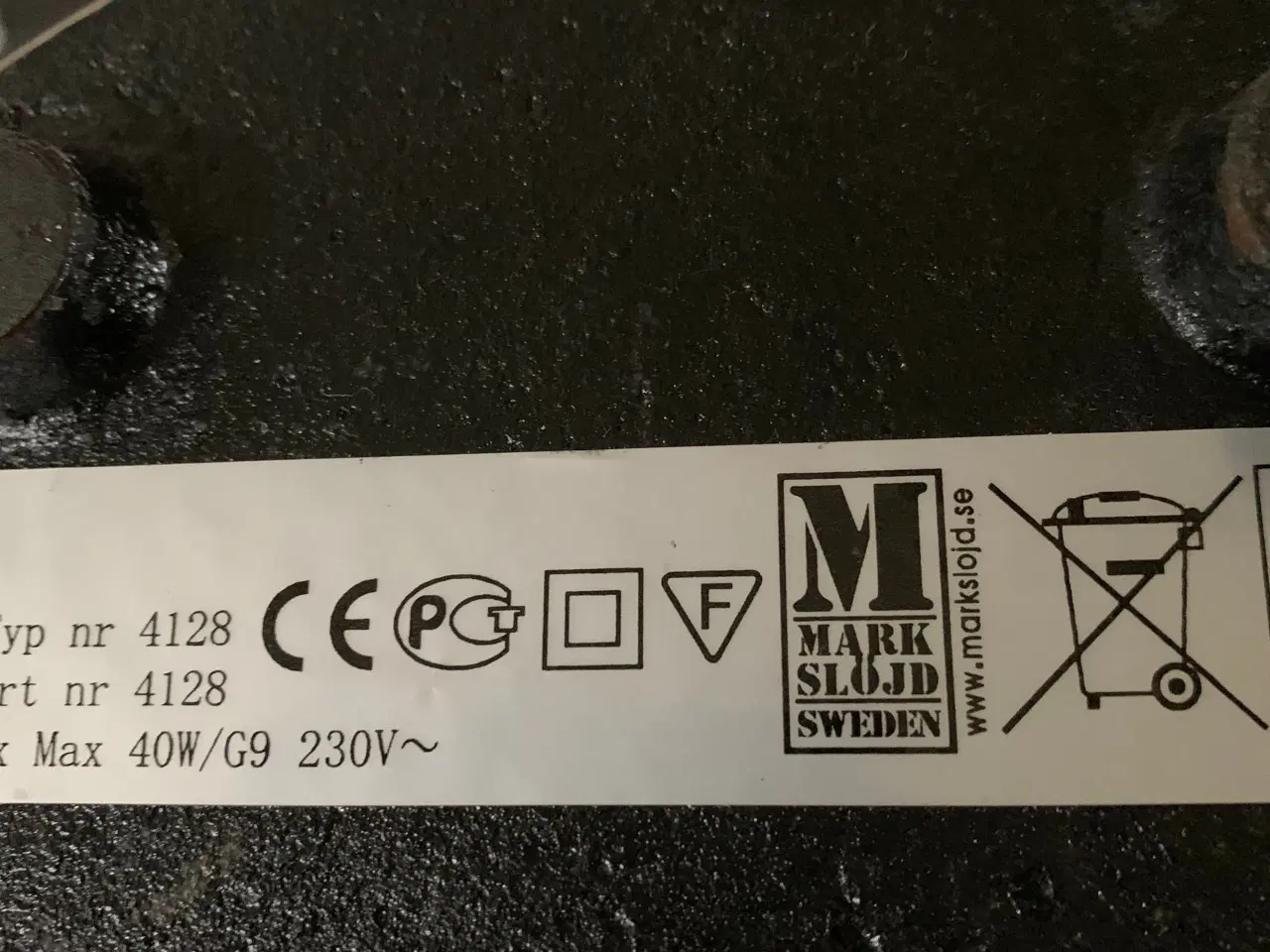 Billede 2 - Bordlampe Mark Sløjd