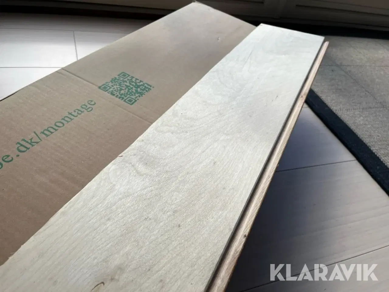 Billede 8 - Laminat bambus Klikgulv Holse & wibroe Bambus Natur hvid matlak 115m2