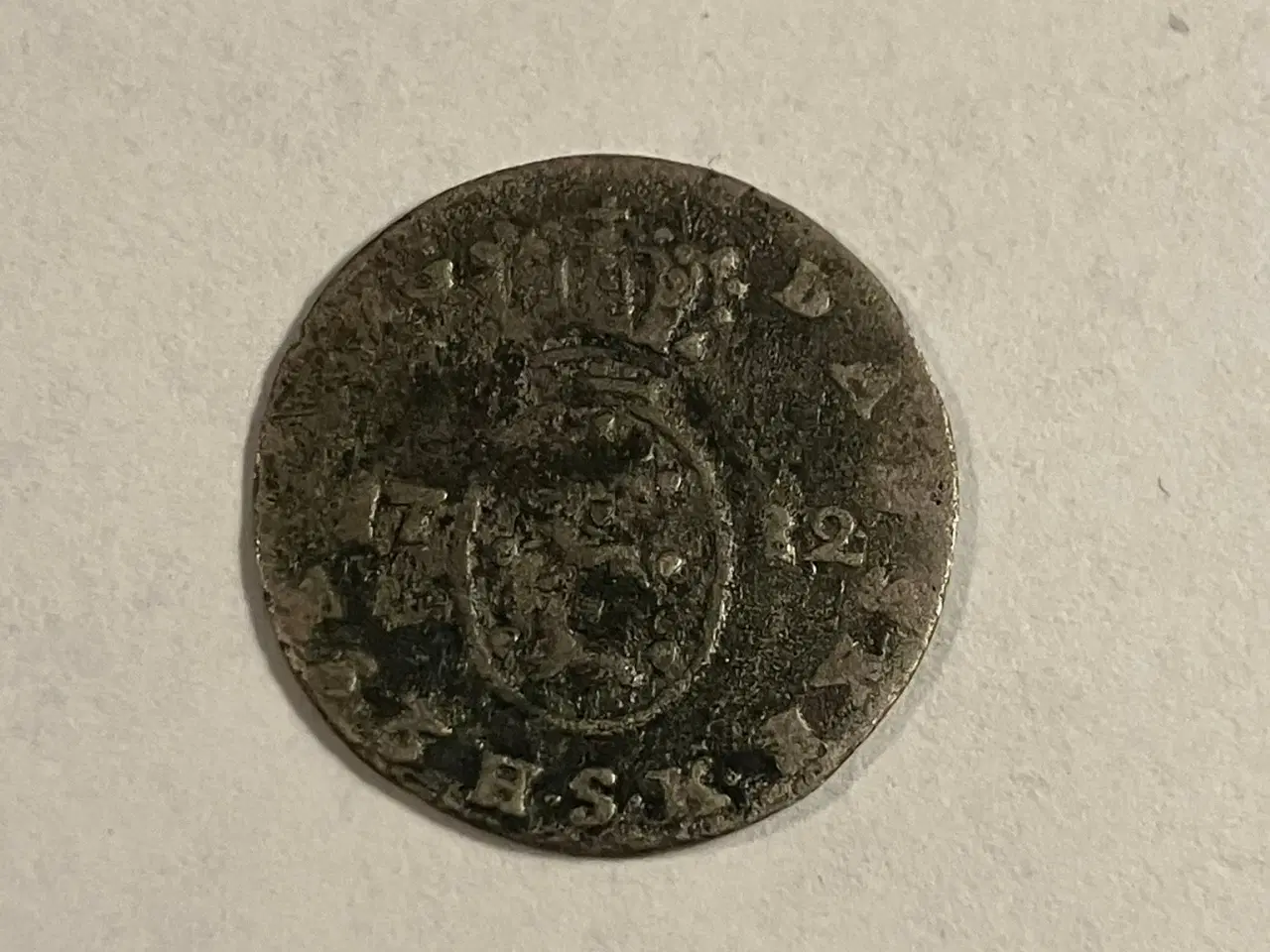 Billede 1 - 2 skilling 1782 Denmark