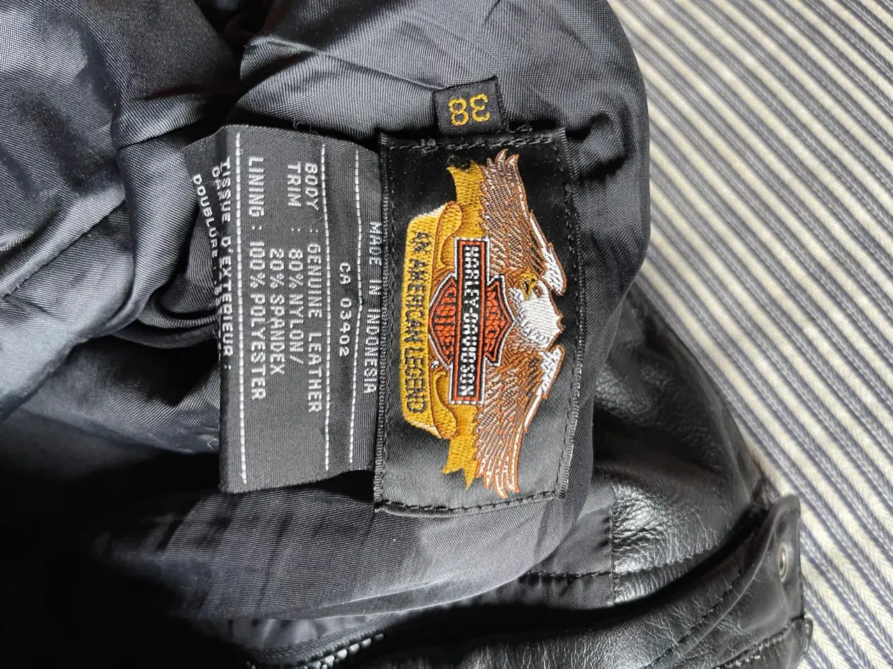 Billede 3 - Harley Davidson Mc lædertøj str xl