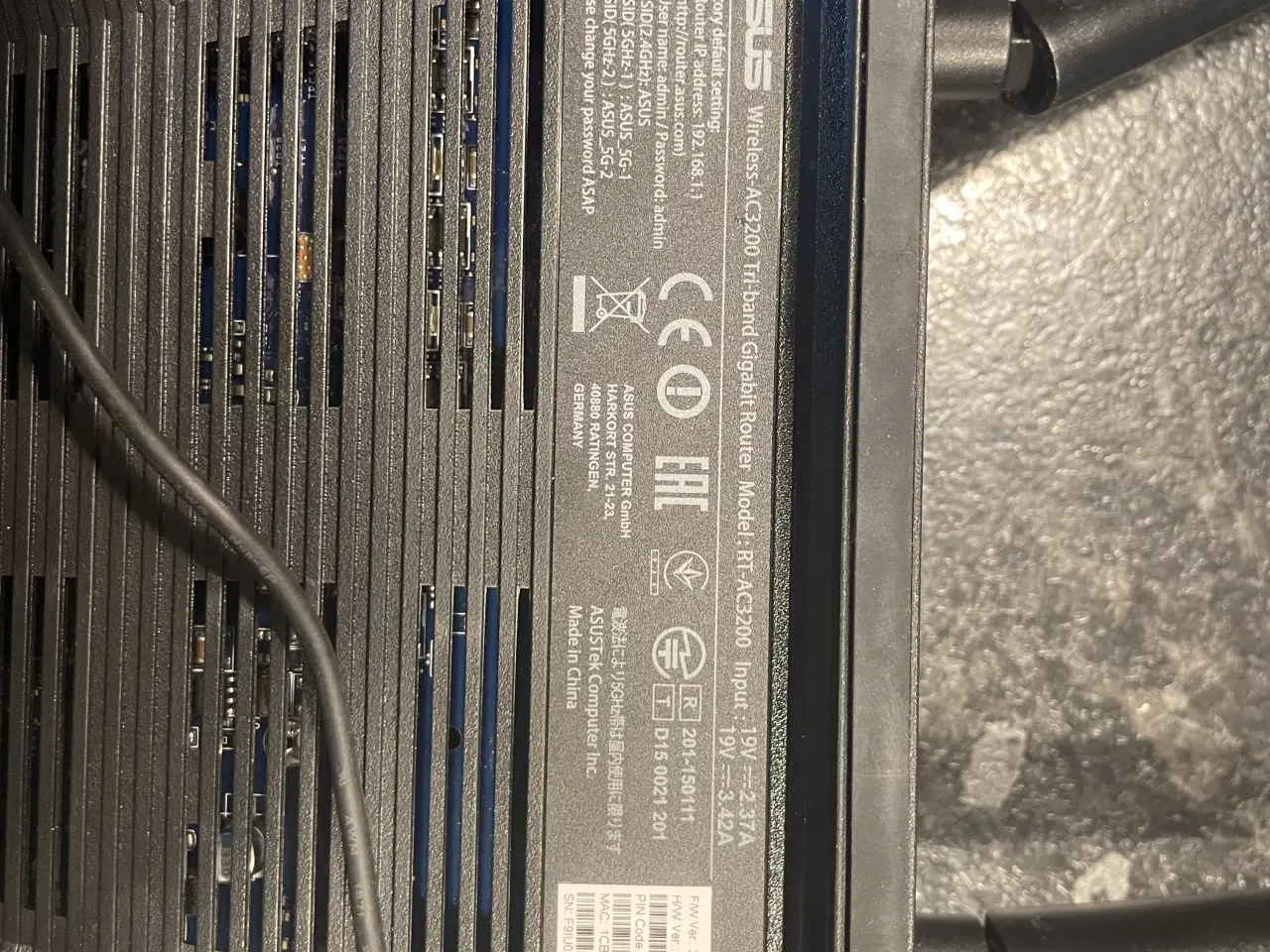 Billede 2 - Trådløs router asus