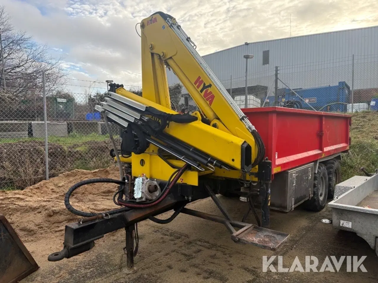 Billede 1 - Tipvogn med kran Navtek