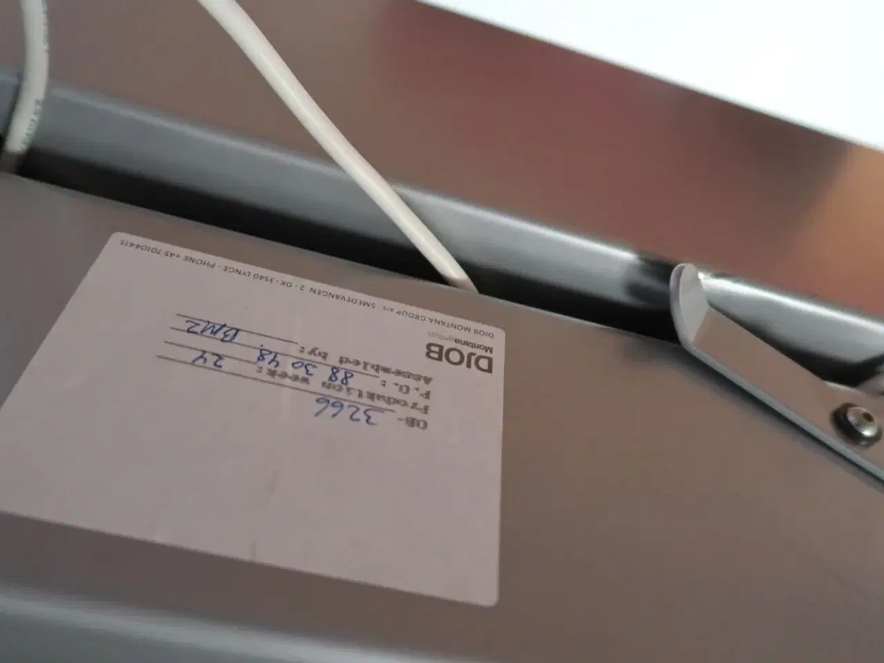 Billede 7 - El. hæve/sænke skrivebord MONTANA Djob samt kontorstol