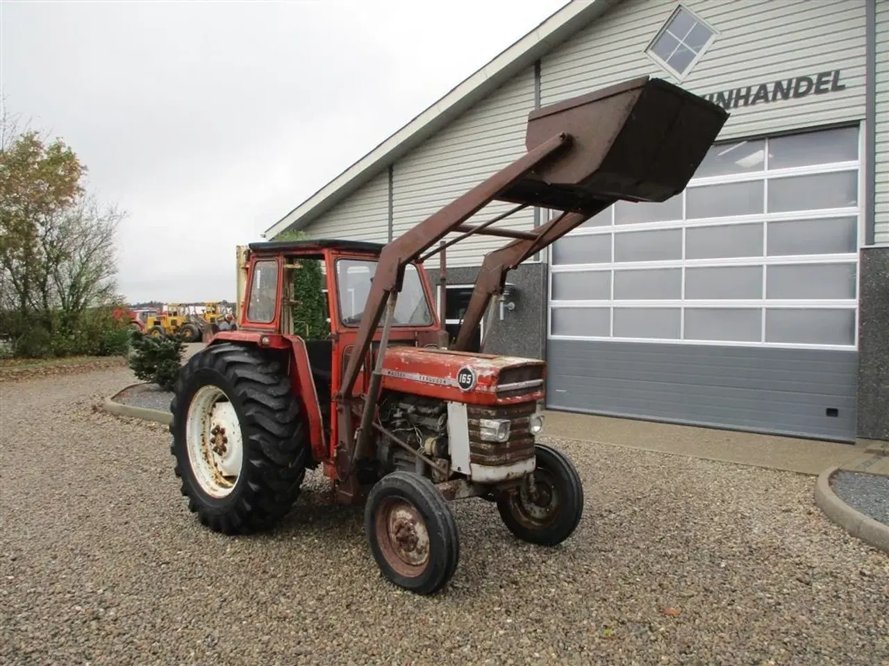 Billede 14 - Massey Ferguson 165 Med Trucktårn og Frontlæsser