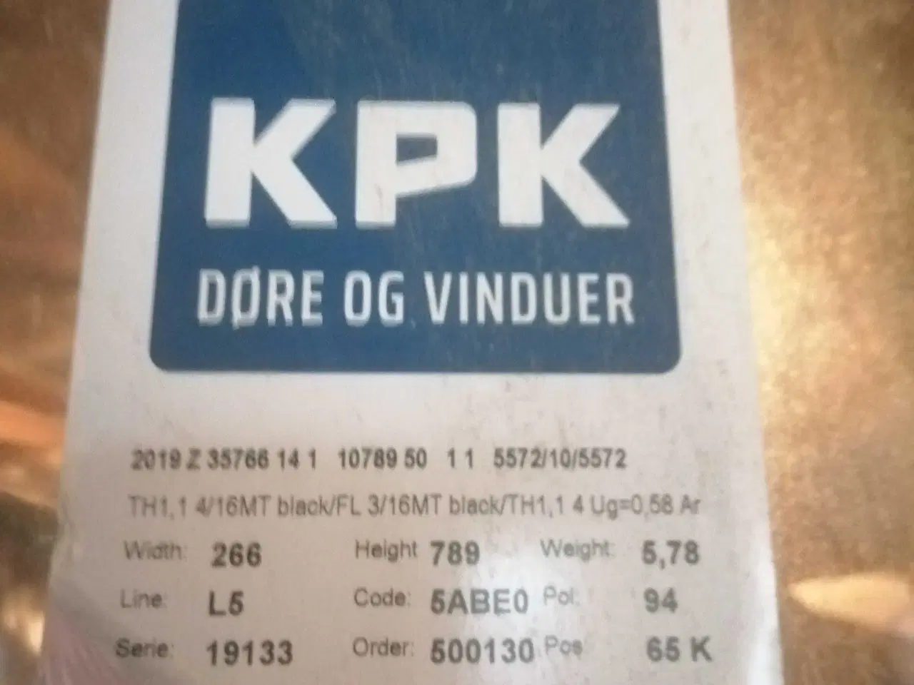 Billede 7 - Terrassedørsparti. Træ alu. 