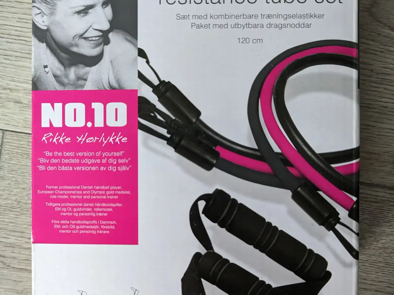 Billede 1 - Sæt med kombinerbare træningselastikker *NY*'
