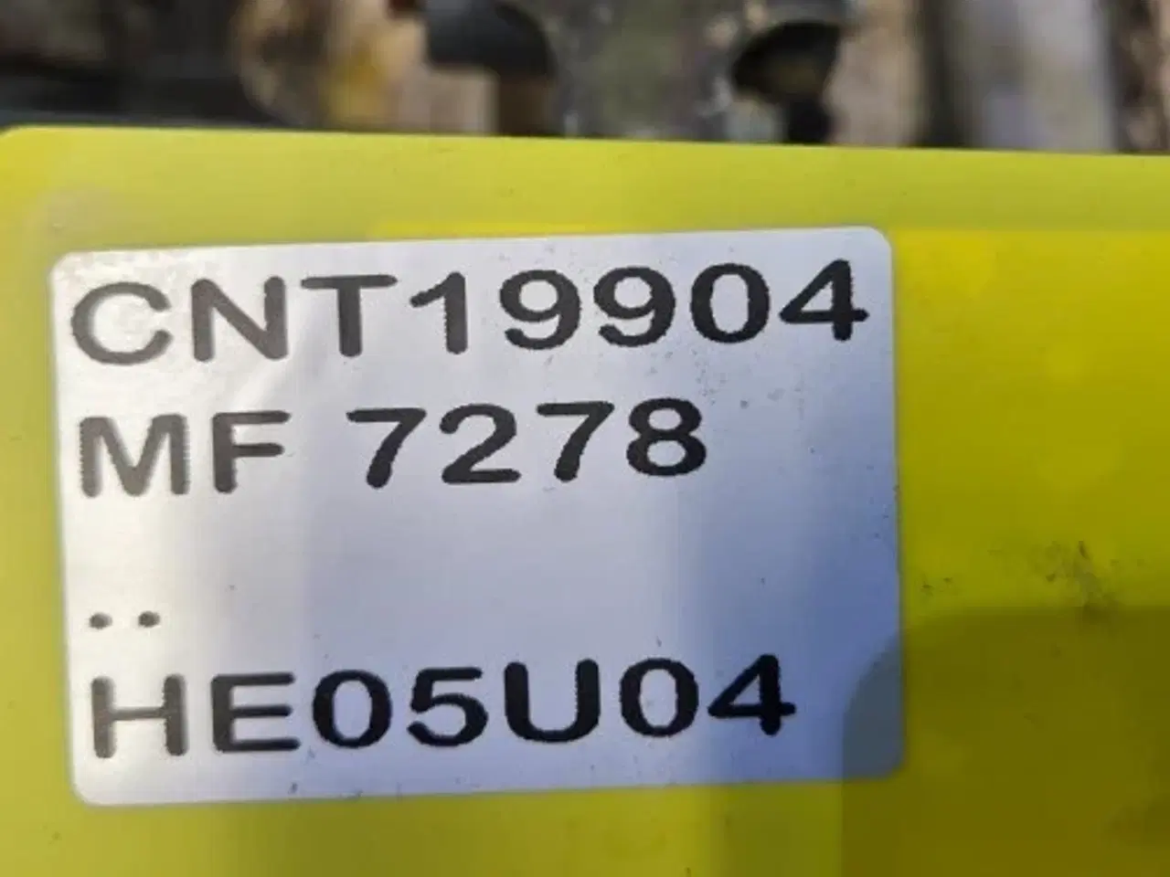 Billede 24 - Massey Ferguson 7278 Gearvælger Konsol 45140009