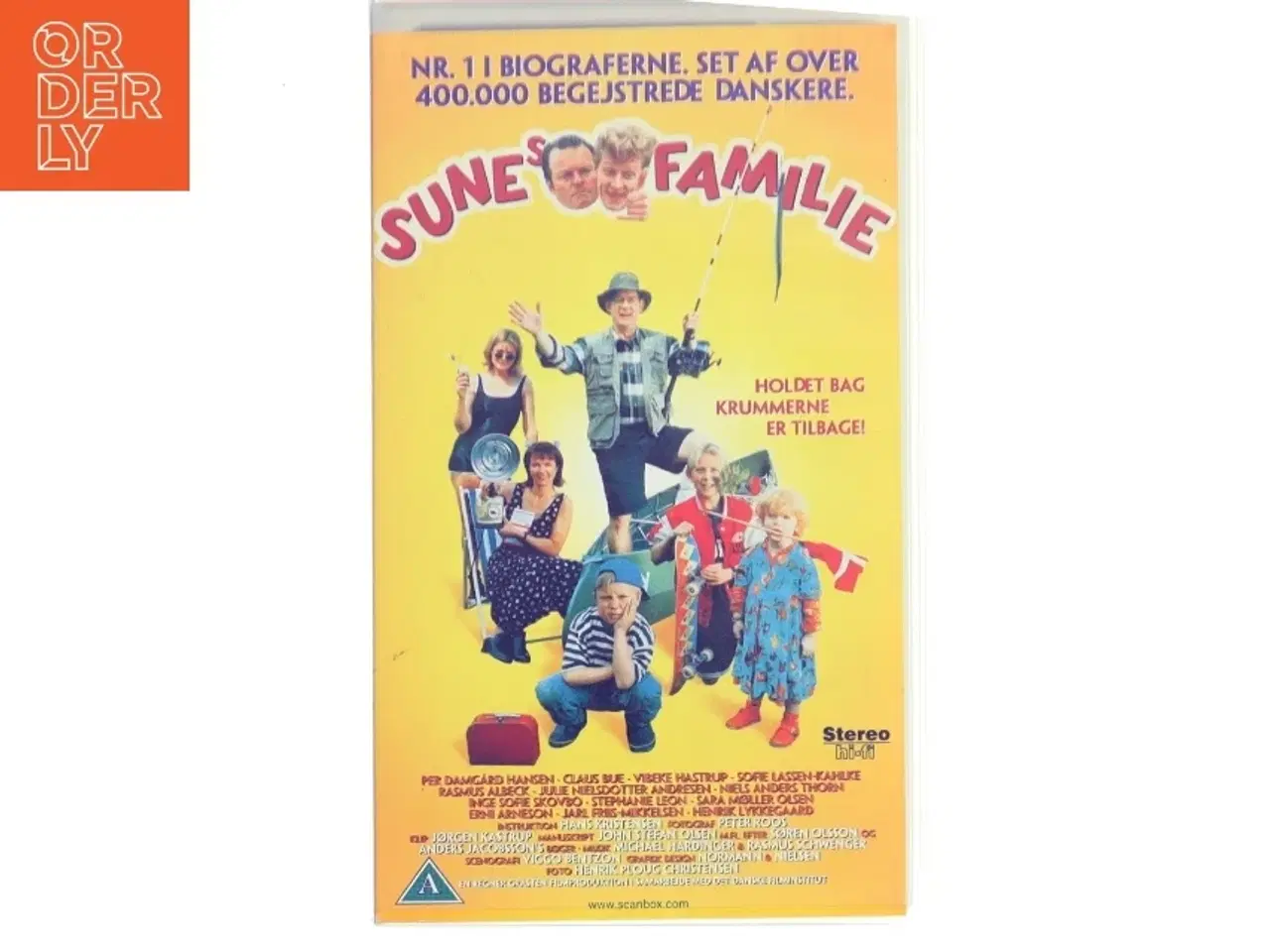 Billede 1 - Sunes Familie VHS fra Scanbox
