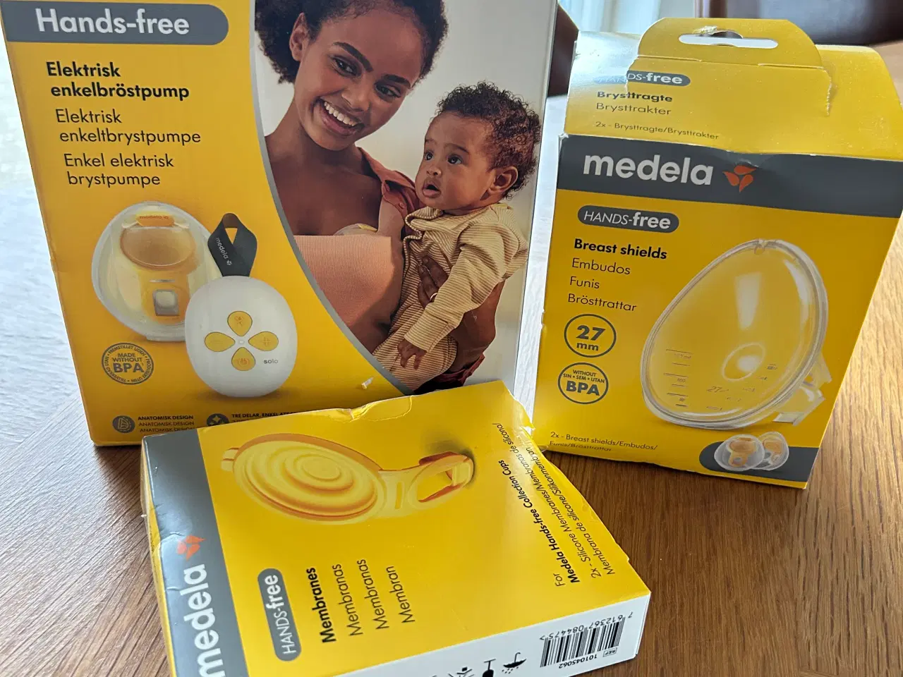 Billede 1 - Medela solo elektrisk brystpumpe
