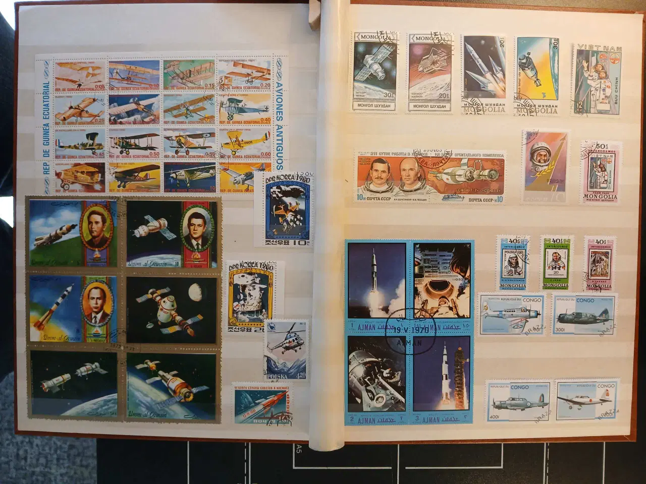 Billede 4 - Rumfart (111) Indstiksbog med 16 sider med rumfart