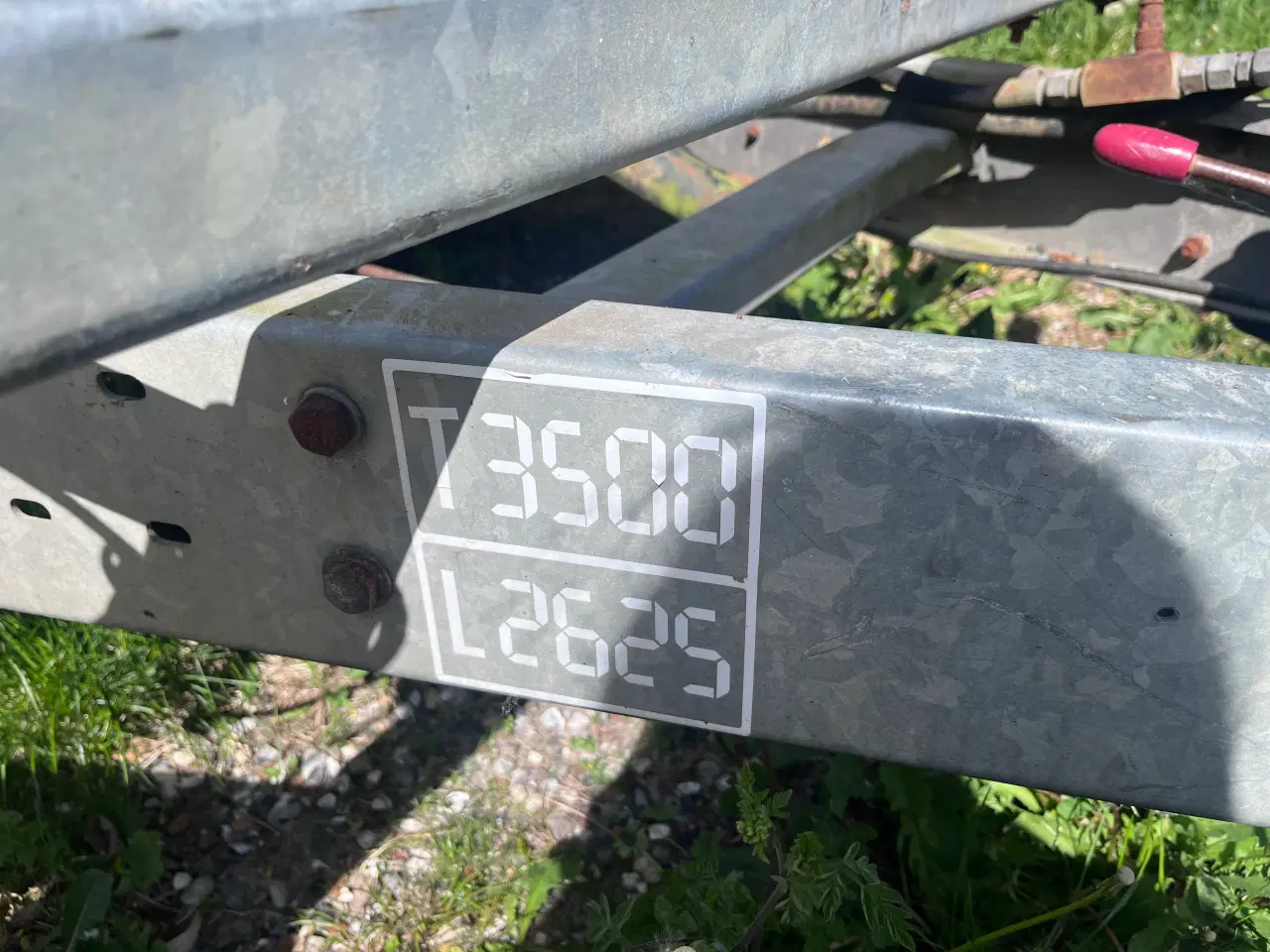 Billede 3 - Stor maskintrailer hambaur 3500 kg 