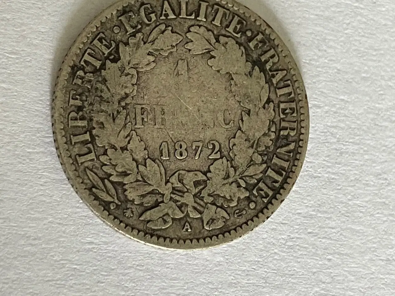 Billede 1 - 1 Franc France 1872 A