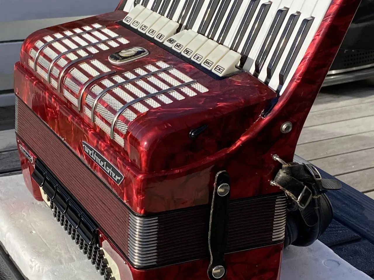 Billede 13 - Flot og velspillende Weltmeister harmonika sælges