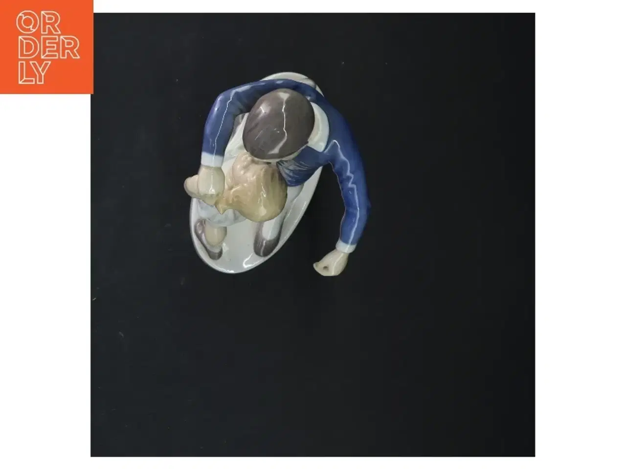 Billede 4 - Porcelænsfigur af dansende par fra B&G (str. 21x12 cm)