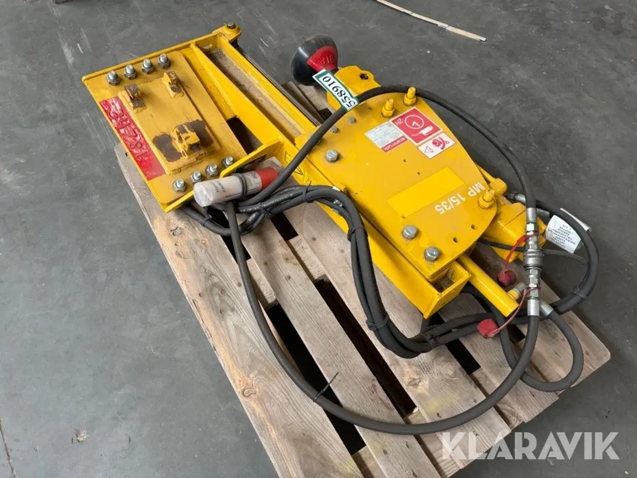 Billede 4 - Hydraulisk pælehammer Rabaud MP 15/35 - Beko MA skifte