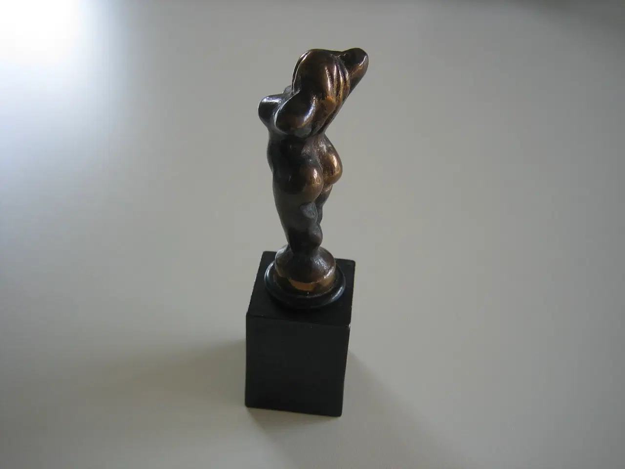 Billede 2 - Vinprop i bronze.