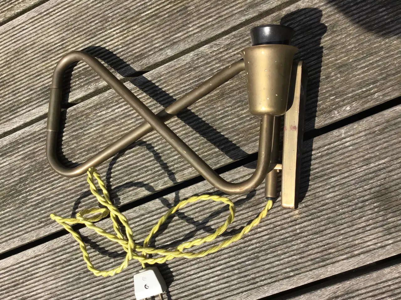 Billede 3 - Kobber og messing lampe