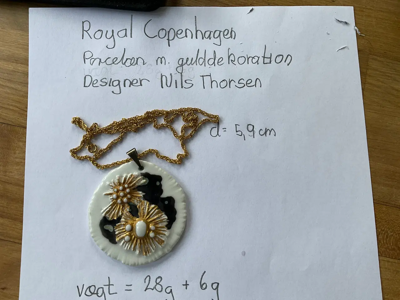 Billede 1 - Amulet Royal Copenhagen 