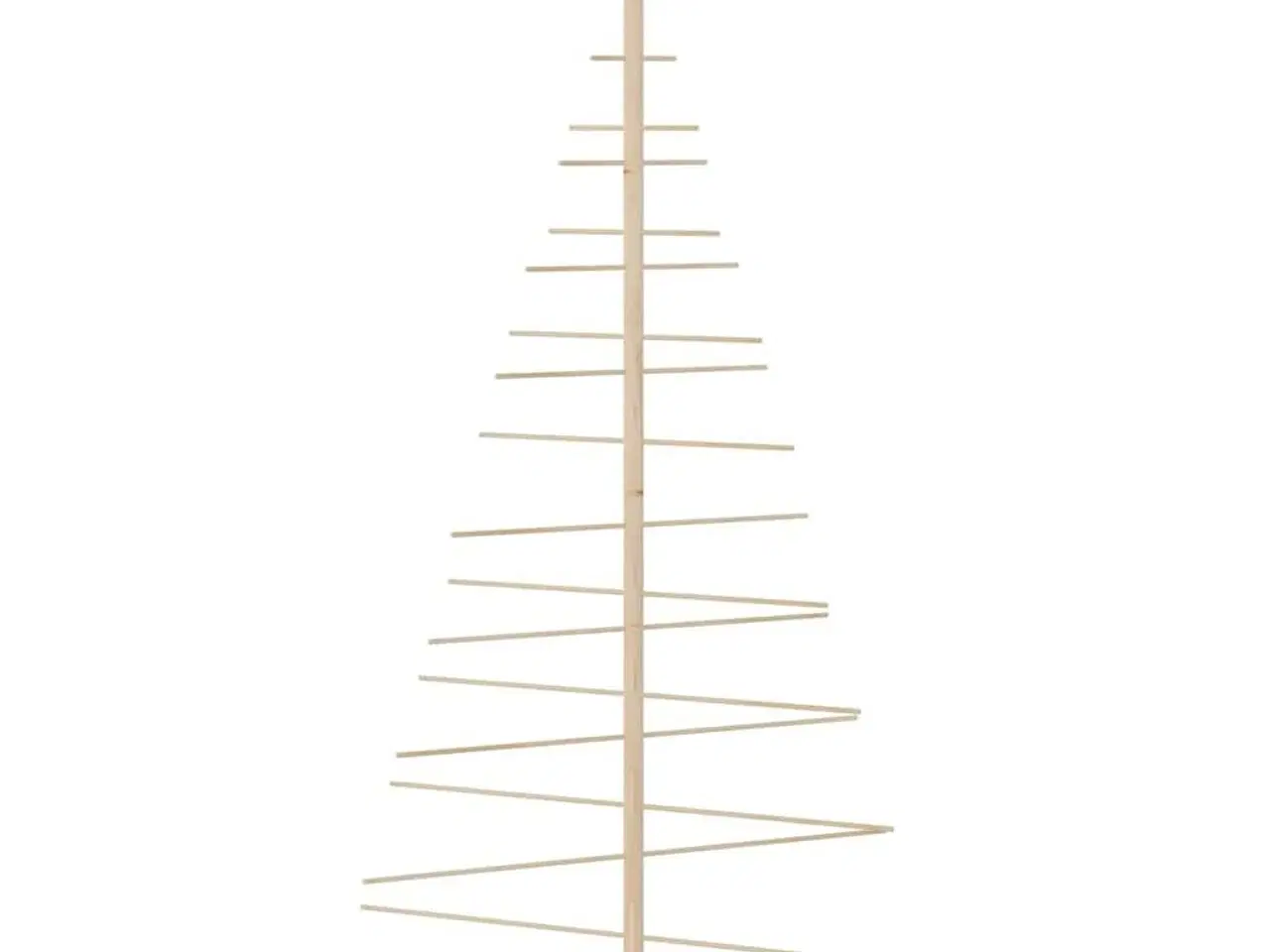 Billede 3 - Dekorativt juletræ 180 cm massivt fyrretræ